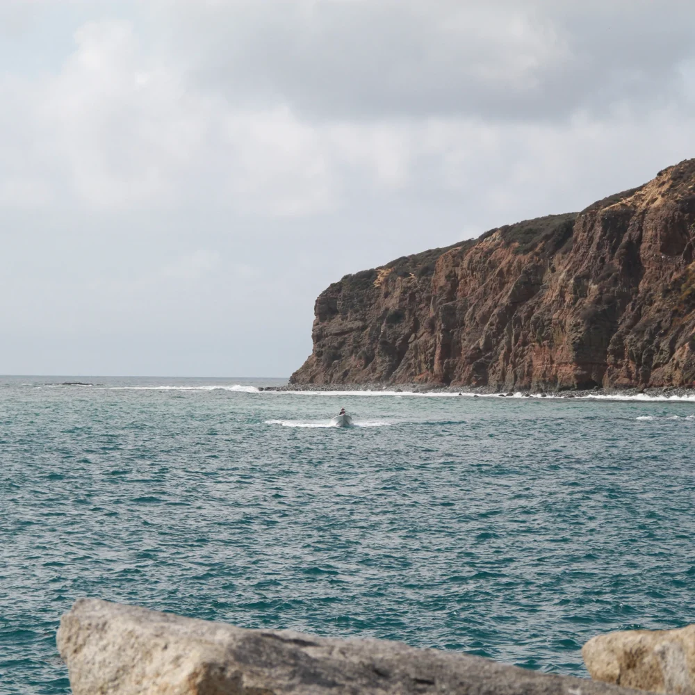 coastal California cliffs and Pacific ocean