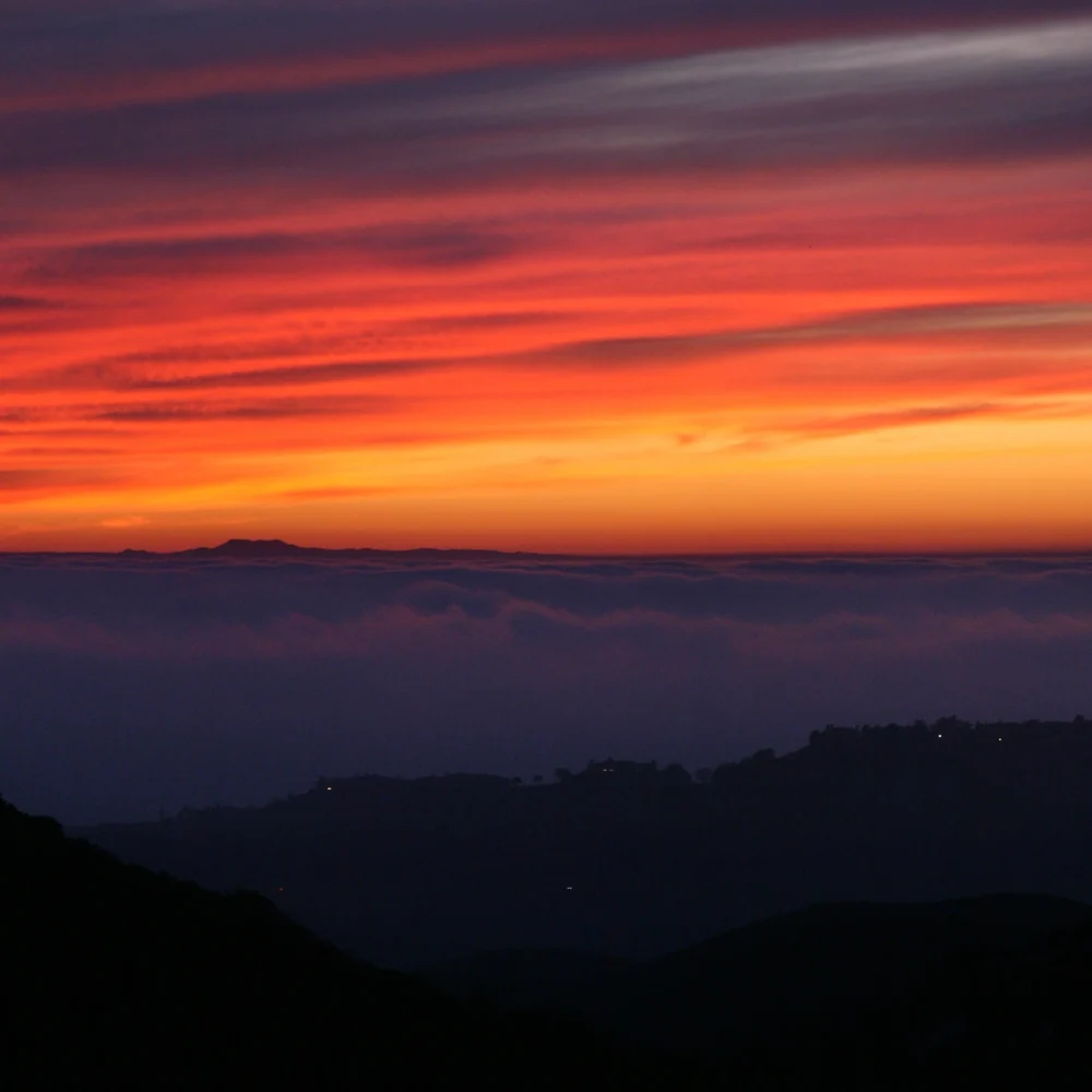 clouds and sunset