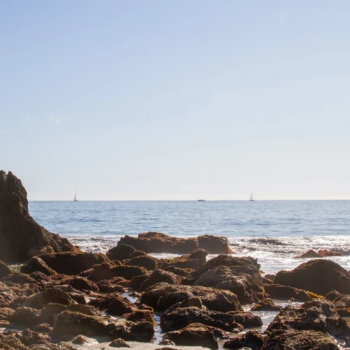 Rocky Californian coastline
