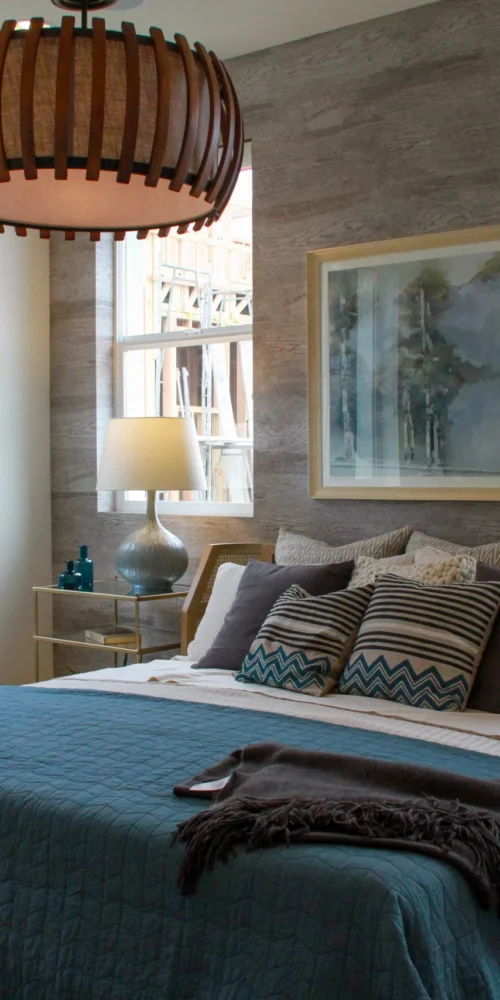 model home interior bedroom